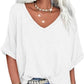 Women's Casual Loose V-Neck Top