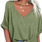 Women's Casual Loose V-Neck Top