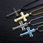 🥳 50% OFF! 🥳 Men's Lord's Prayer Cross Necklace