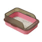 🐱 50% OFF NOW!🌸Semi-Enclosed Plastic Litter Box with Splash Guard