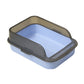 🐱 50% OFF NOW!🌸Semi-Enclosed Plastic Litter Box with Splash Guard