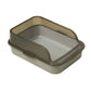 🐱 50% OFF NOW!🌸Semi-Enclosed Plastic Litter Box with Splash Guard
