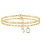 🥳 54% OFF! 🥳Layered Gold Ankle Bracelet for Women