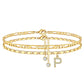 🥳 54% OFF! 🥳Layered Gold Ankle Bracelet for Women