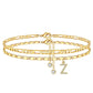 🥳 54% OFF! 🥳Layered Gold Ankle Bracelet for Women