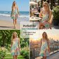 🥳 50% OFF! 🥳 Casual Sleeveless A-Line Printed Summer Dress ！