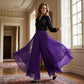 🔥Summer Bestseller🔥 Women's Asymmetrical Chiffon Wide-Leg Pants