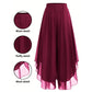 🔥Summer Bestseller🔥 Women's Asymmetrical Chiffon Wide-Leg Pants