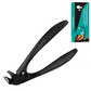 Stainless Steel Curved Nail Clipper – Ergonomic & Easy for Seniors