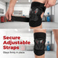 🛹 Knee & Elbow Pad Set: Hard PE Shell, Foam Cushion, Adjustable Straps, 4-Piece