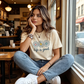 🥳2026 HOT SALE🥳 "Life is Good" Daisy Graphic T-Shirt