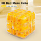 🥳2026 HOT SALE🥳 Fun 3D Maze Rolling Cube Puzzle