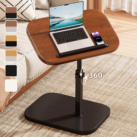 ✨ C Shaped Adjustable Flip Table | Tucks away under the sofa + tiltable tabletop