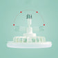 💡LED Ceiling Fans with Remote Control & Three-Colour Dimming | Three Speed Settings | Quiet Motor
