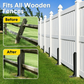 🔥 50K+ SOLD! 🔥Heavy-Duty Fence Post Repair Kit