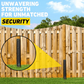 🔥 50K+ SOLD! 🔥Heavy-Duty Fence Post Repair Kit