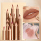 👄 50% OFF！💄 12-Color Smudge-Proof Lip Liner Pencil Set
