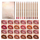 👄 50% OFF！💄 12-Color Smudge-Proof Lip Liner Pencil Set