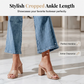🥳2026 HOT SALE🥳 Women's Casual Wide-Leg Jeans with Patch Pockets & ☀️Summer Specials☀️