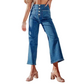 🥳2026 HOT SALE🥳 Women's Casual Wide-Leg Jeans with Patch Pockets & ☀️Summer Specials☀️