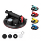 8-Inch Glass Vacuum Suction Cup with Pressure Gauge