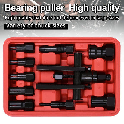 🛠️ 50% OFF NOW!⚙️ 10 PCS Motorcycle Bearing Puller Tool Kit– Heavy Duty & Portable – Mechanic Essential 🏍️
