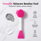 Dual-Ended Silicone Face Mask Applicator Brush