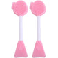 Dual-Ended Silicone Face Mask Applicator Brush