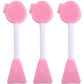 Dual-Ended Silicone Face Mask Applicator Brush