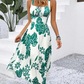 🔥Summer Bestseller🔥 Women's Floral Print Spaghetti Strap Dress