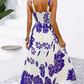 🔥Summer Bestseller🔥 Women's Floral Print Spaghetti Strap Dress