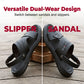 🔥Summer Bestseller🔥 Men's Convertible PU Leather Sandals & ✈️ Free delivery