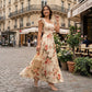 🔥Summer Bestseller🔥 Elegant Floral Print Pleated Maxi Dress & ✈️ Free delivery