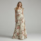 🔥Summer Bestseller🔥 Elegant Floral Print Pleated Maxi Dress & ✈️ Free delivery