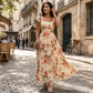 🔥Summer Bestseller🔥 Elegant Floral Print Pleated Maxi Dress & ✈️ Free delivery