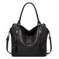 Faux leather shopper, stylish women's shoulder bag with a zipper & ✈️ Free delivery