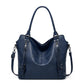 Faux leather shopper, stylish women's shoulder bag with a zipper & ✈️ Free delivery