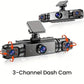 360° Dash Cam with 1080P HD Recording