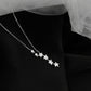 🔥Summer Bestseller🔥 Women’s Cascading Star Lariat Necklace