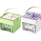 ☀️Limited Discount 50% Off☀️ 2-in-1 Ice Cube Tray and Storage Box Set