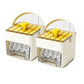 ☀️Limited Discount 50% Off☀️ 2-in-1 Ice Cube Tray and Storage Box Set