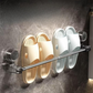 Retractable Suction Cup Towel Bar & Wall-mounted to save space