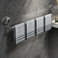 Retractable Suction Cup Towel Bar & Wall-mounted to save space
