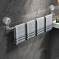Retractable Suction Cup Towel Bar & Wall-mounted to save space