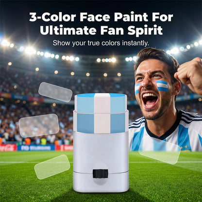 National Flag Face Paint Stick & ⚽Cheer for your team