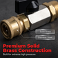 Pressure Washer Quick Connect Shut-Off Valve