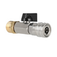 Pressure Washer Quick Connect Shut-Off Valve