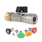 Pressure Washer Quick Connect Shut-Off Valve