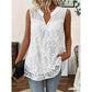 🥳 50% OFF! 🥳 Women’s Chic Floral Lace Sleeveless Shirt