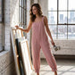 🥳 50% OFF! 🥳 Women's Casual Striped Spaghetti Strap Jumpsuit
